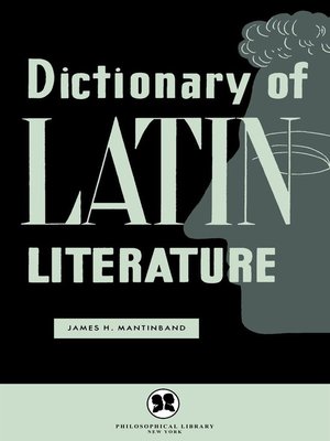 cover image of Dictionary of Latin Literature